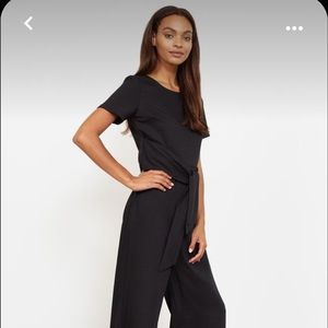 Modern Citizen Julissa Tie-Front black jumpsuit size small